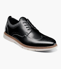 STACY ADAMS Men's Synergy Wingtip Oxfords in black - men's shoe