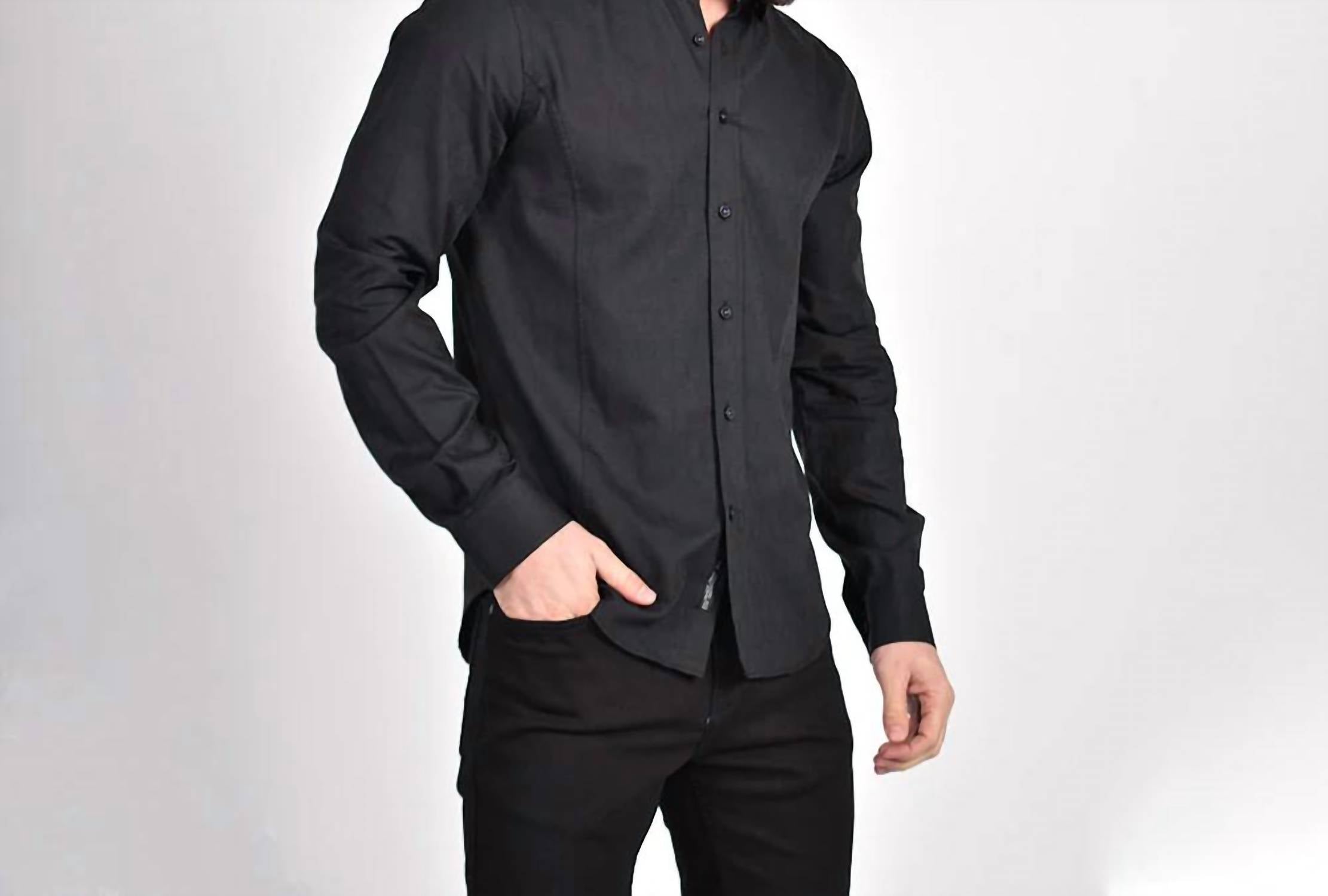 Eight X - Soft Spiral Jacquard Button Down Shirt