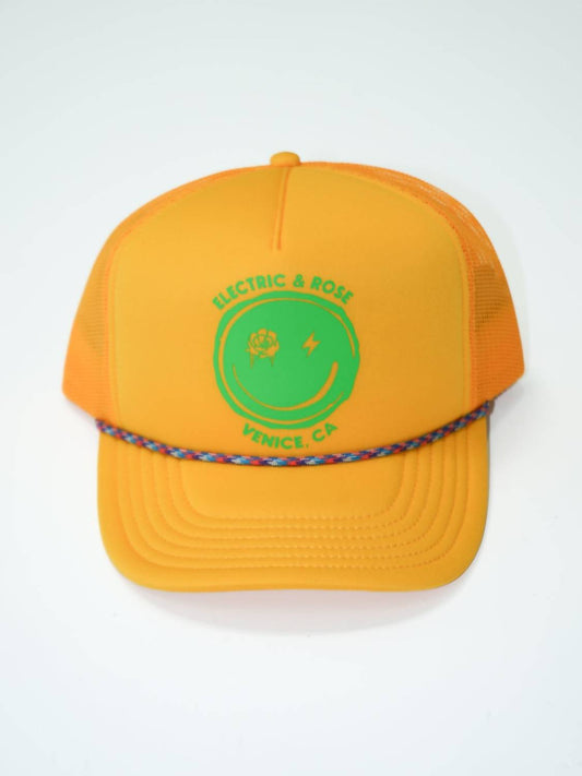 Electric & Rose - Women's Smiley Trucker Hat