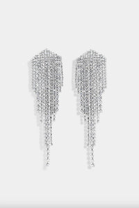 Nicole Romano - Women's Blissmine Crystal Waterfall Earring