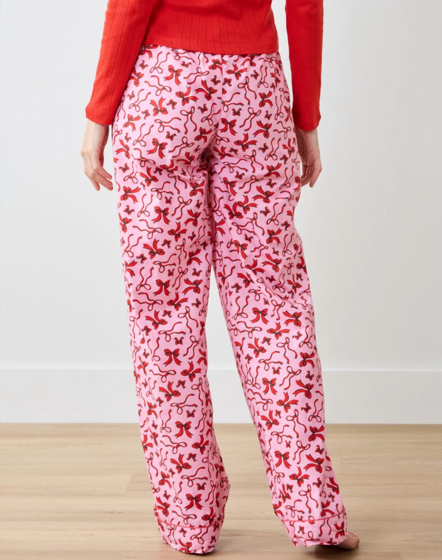 Printfresh - Red Ribbons Pajama Pants