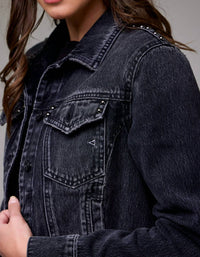 Hidden - Fitted Trucker Jacket