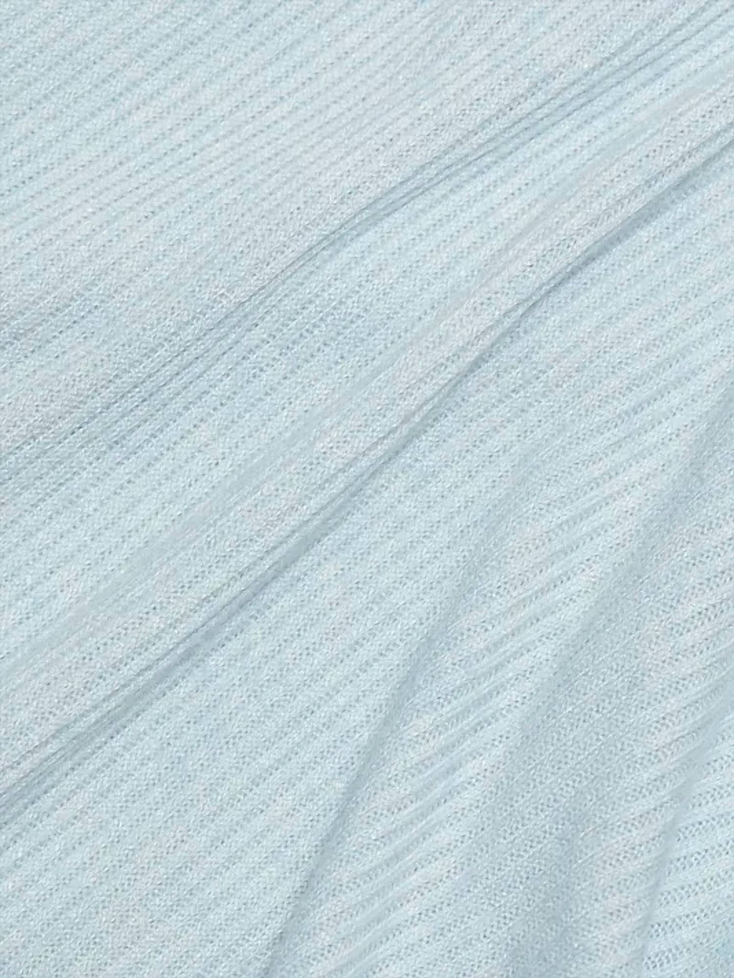 Ramy Brook Ximena Ruched Sleeveless Midi Dress in dream blue - women's dress - view 6