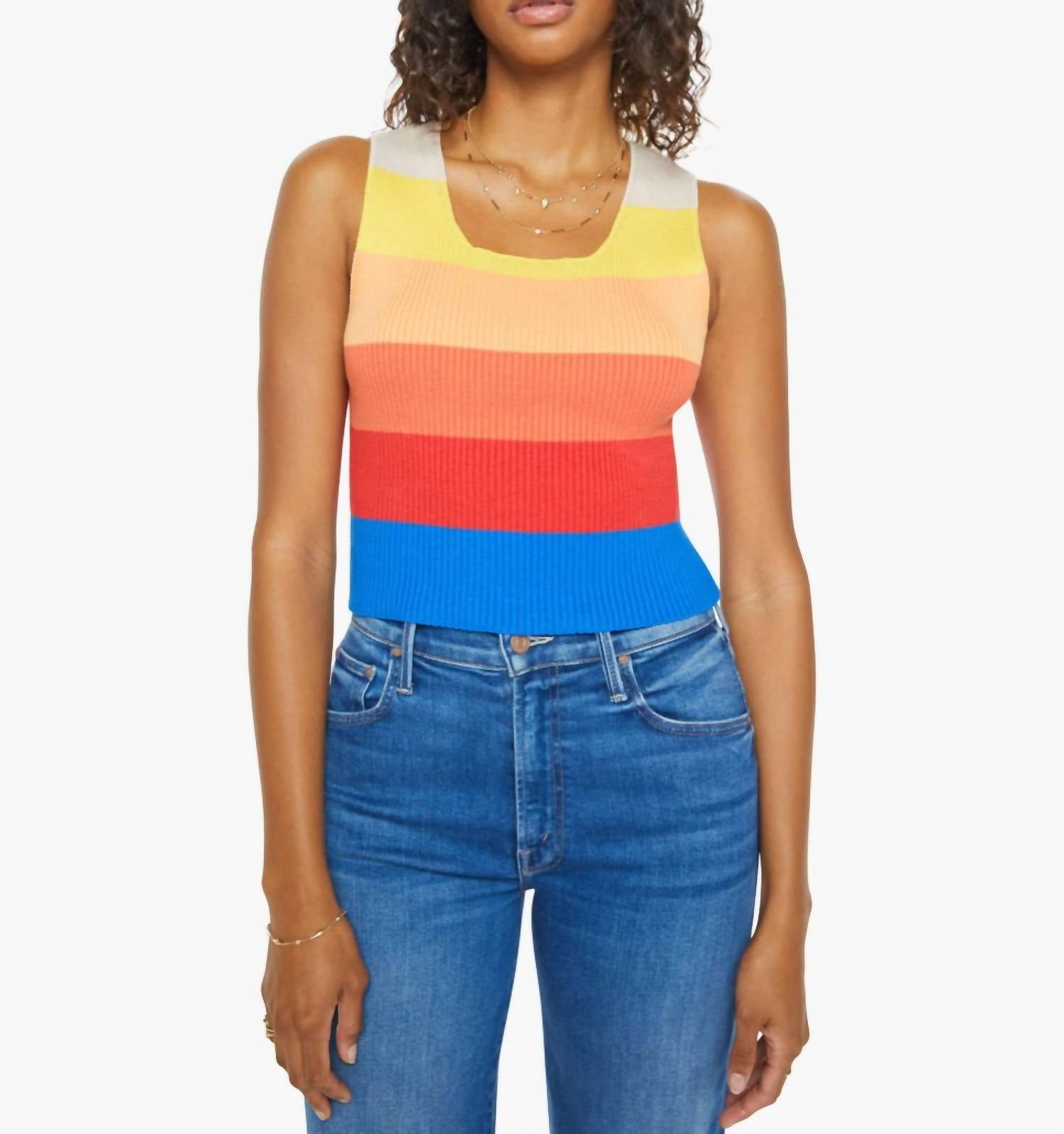 Mother - Round Neck Rib Tank