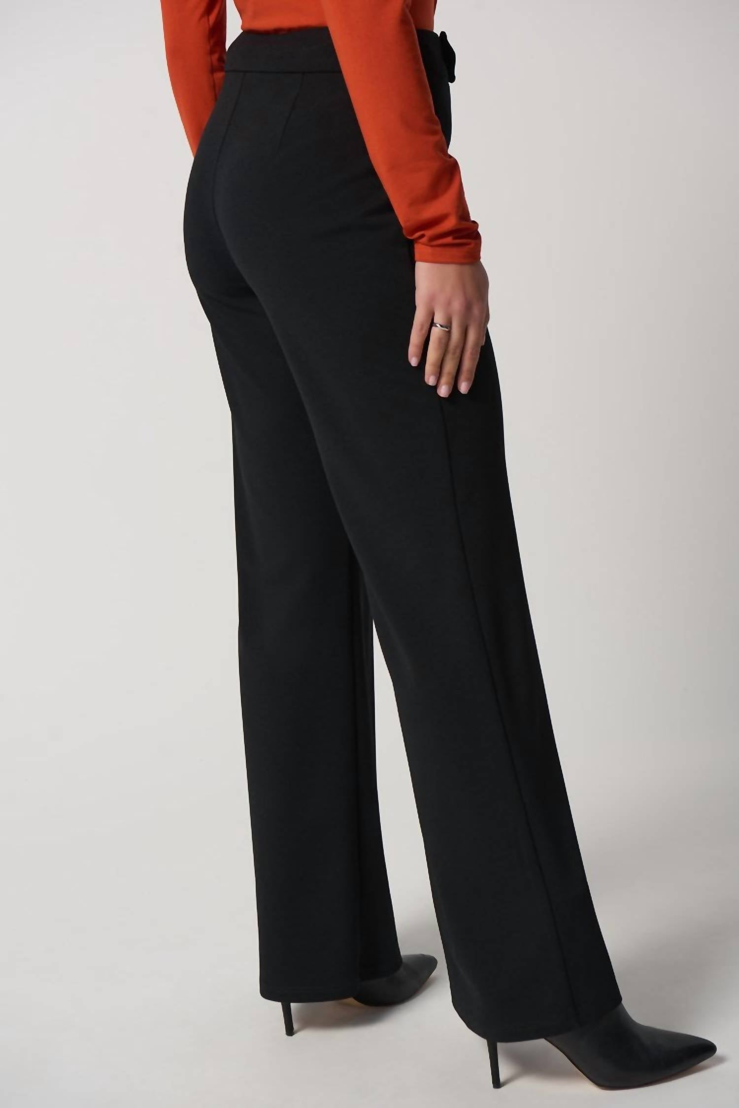 Joseph Ribkoff - Scuba Crepe Wide-leg Pants