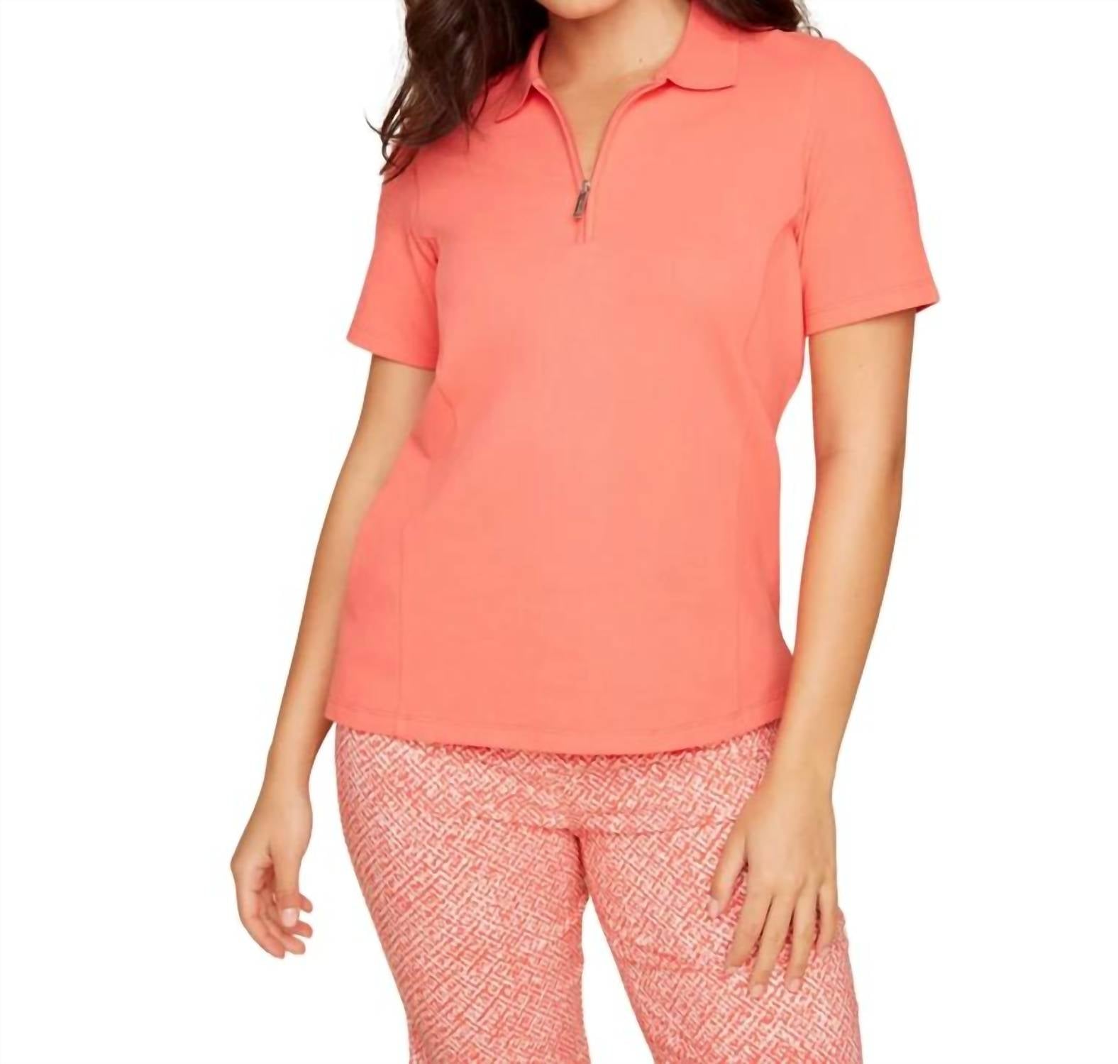 Renuar - Knit Top With Zipper