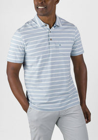 Tailor Vintage - Airotec Jersey Sailor Stripe Polo