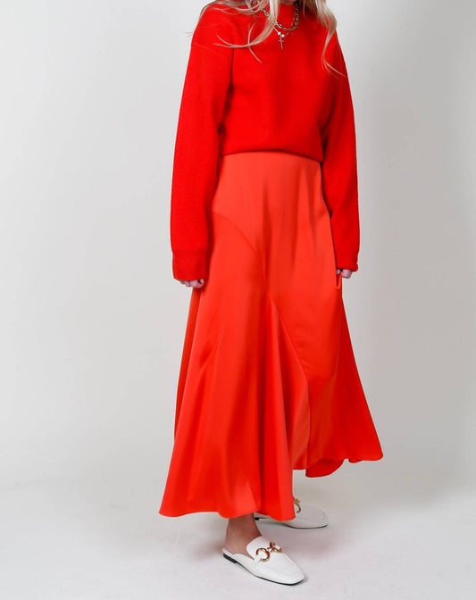 Derek Lam 10 Crosby - Paulette Flared Midi Skirt