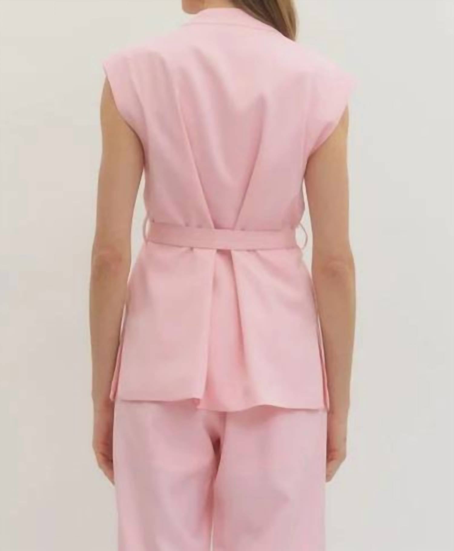 Entro - Kara Sleeveless Jacket