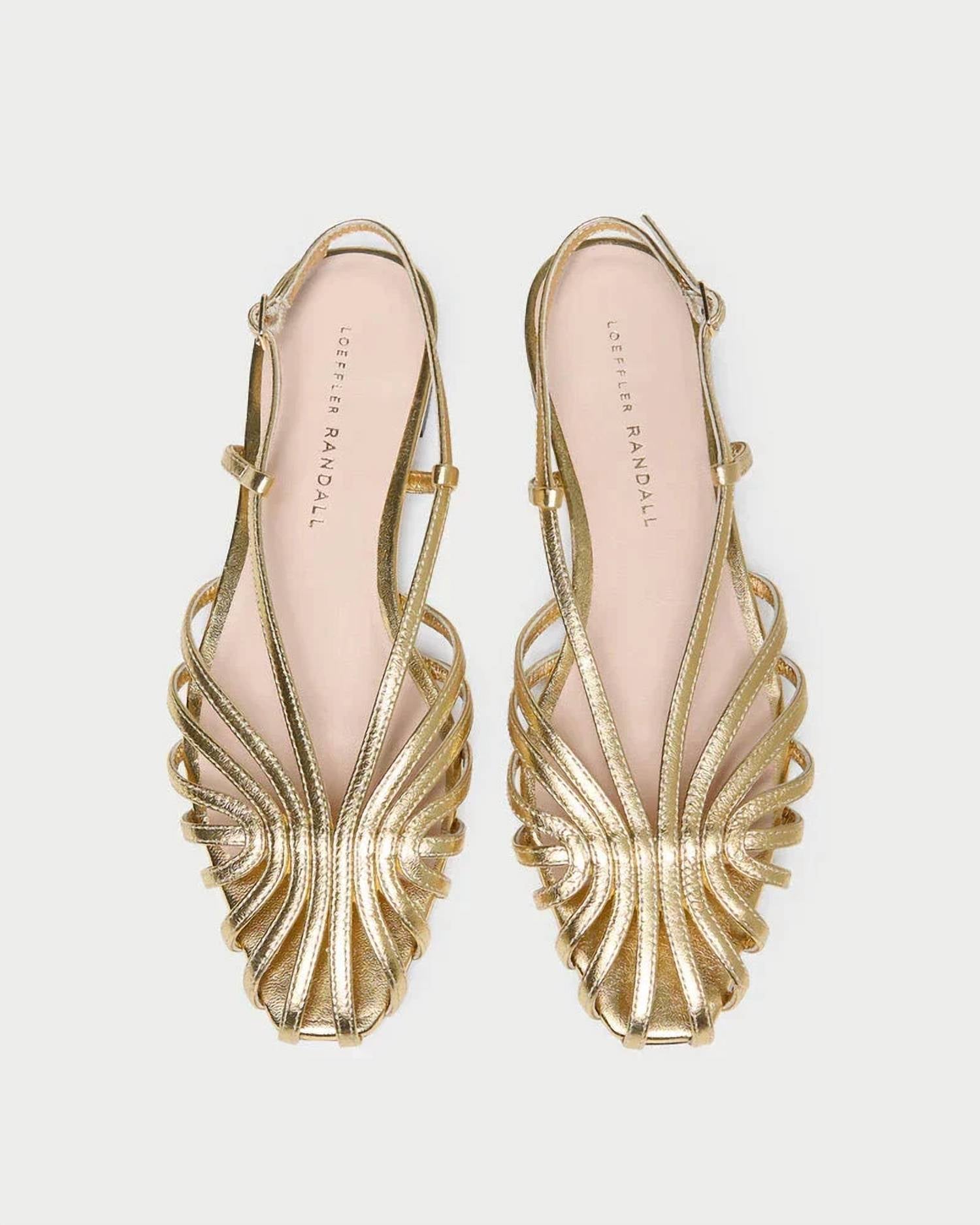 Loeffler Randall - Women's Devon Lattice Slingback Sandals