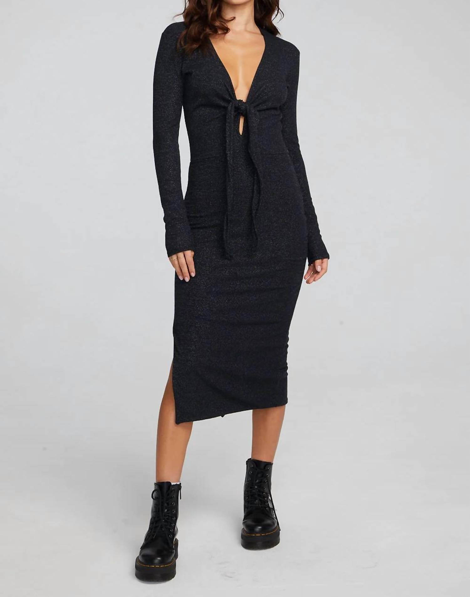 Chaser - Jenn Sparkle Midi Dress
