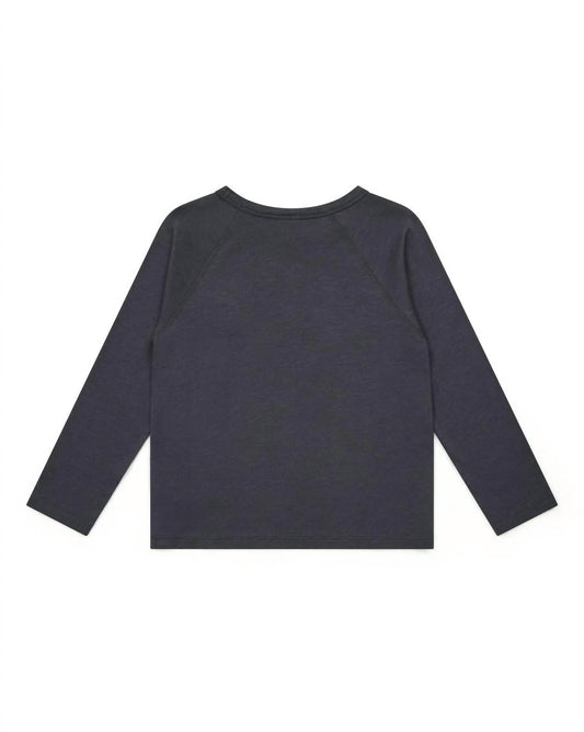 Bonton - Girl's Badge Organic Cotton T-shirt