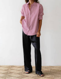 Donni. - Subtle Dropped Shoulder Pop Shirt
