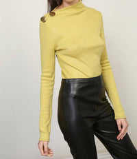 Line And Dot - Adelyn Mock Neck Sweater