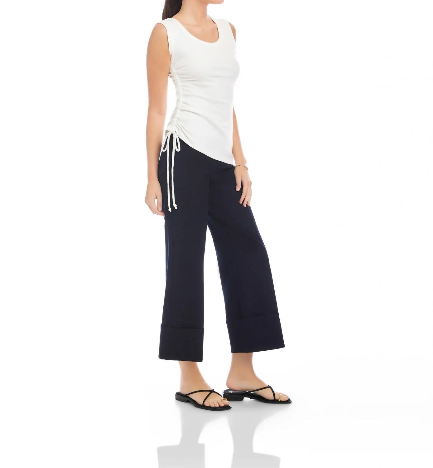 Fifteen Twenty - Tia Side Shirred Tank