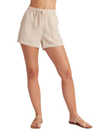 Bella Dahl - frayed hem pocket shorts