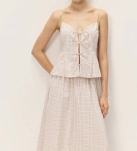 Elodie - Vionnet Gingham Top