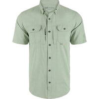 Drake - Men's Wingshooter Trey Cross Hatch Short Sleeve Shirt