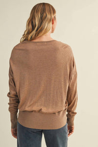 Mustard Seed - V-Neck Sweater Top