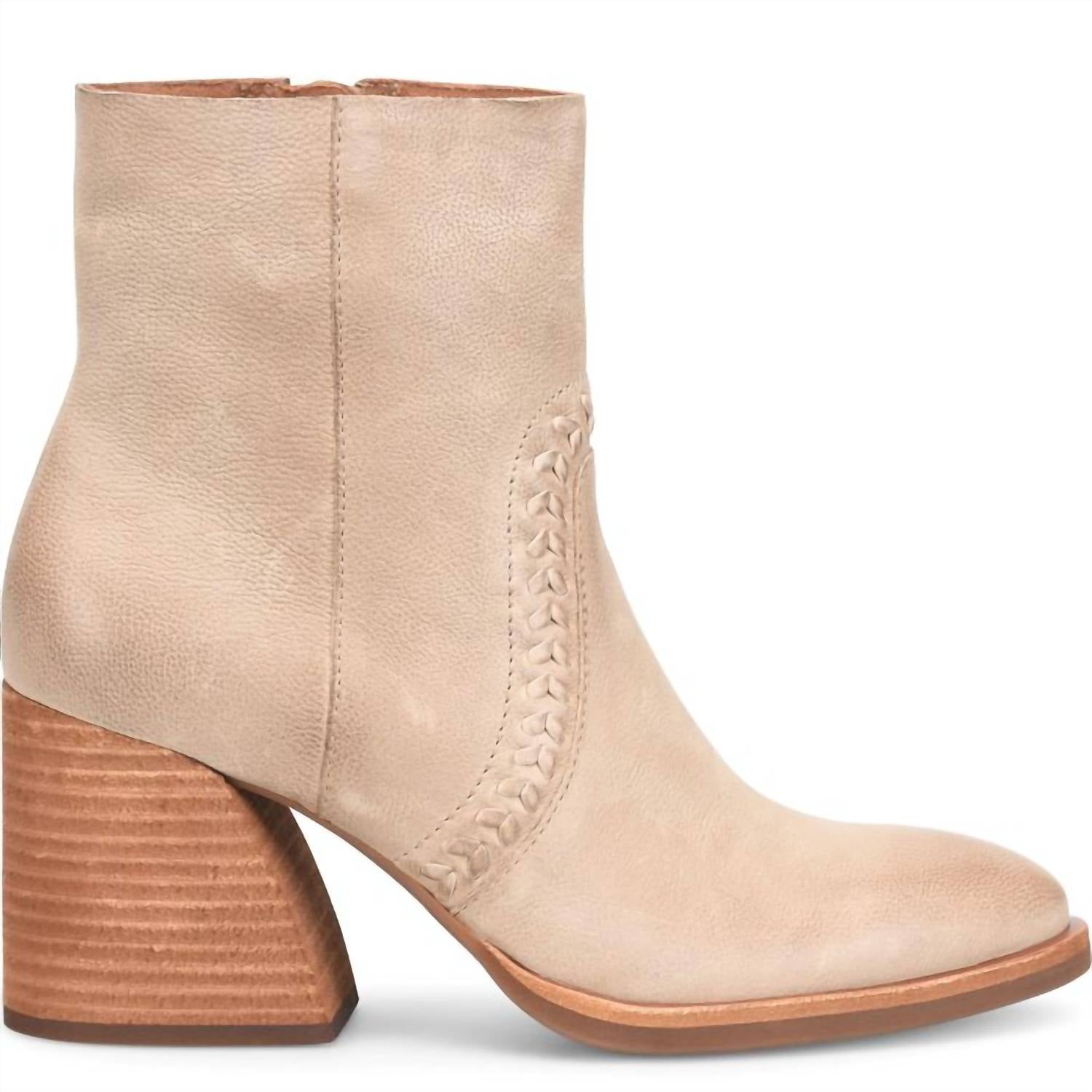 KORK-EASE Women's Shilo Full Grain Boot in taupe - women's shoe