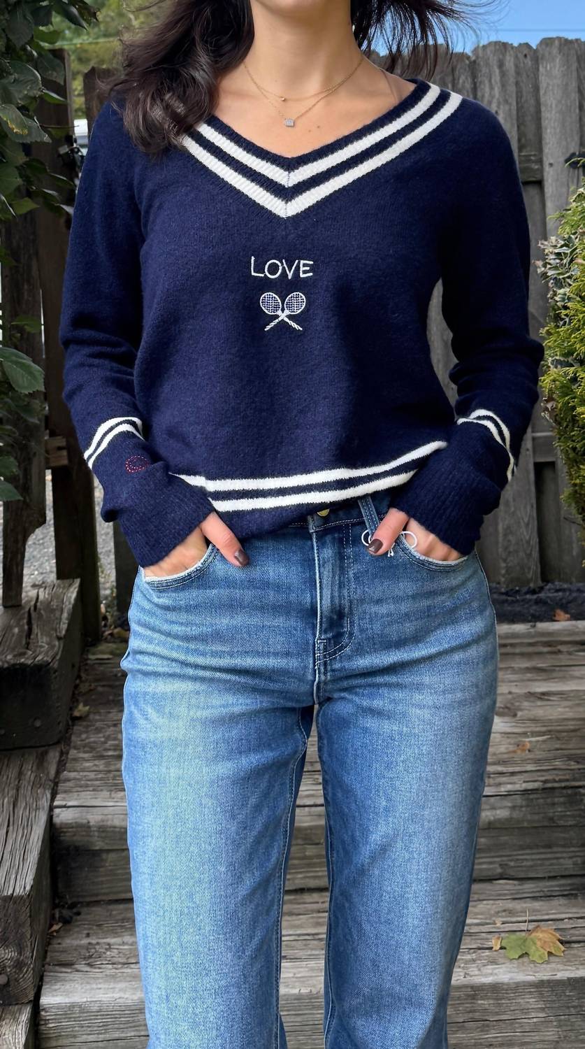 Just Madison - Madz Pickleball Varsity Sweater