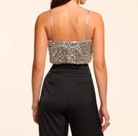 Ramy Brook - Cassandra Sequin Crop Top