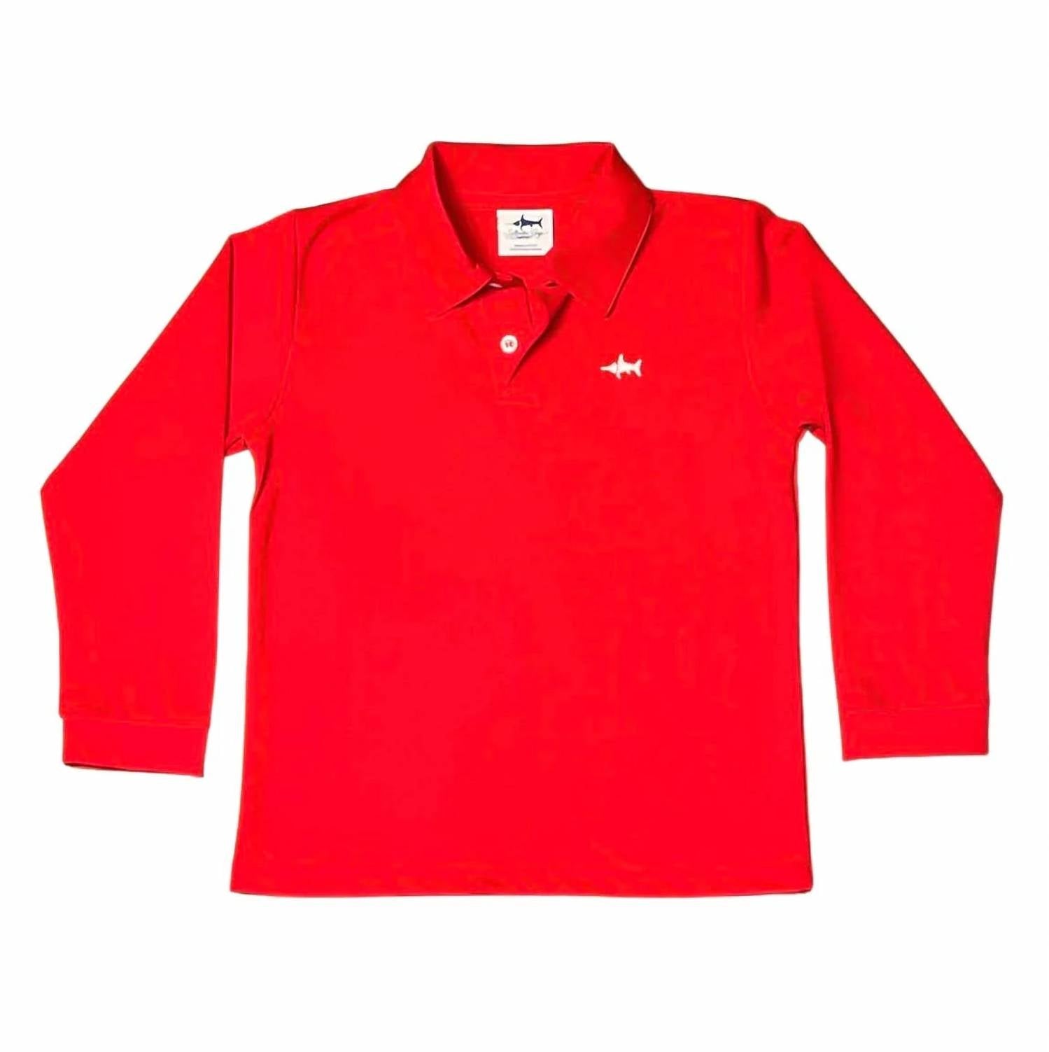 Saltwater Boys Co. - Kids Signature Long Sleeve Pima Polo