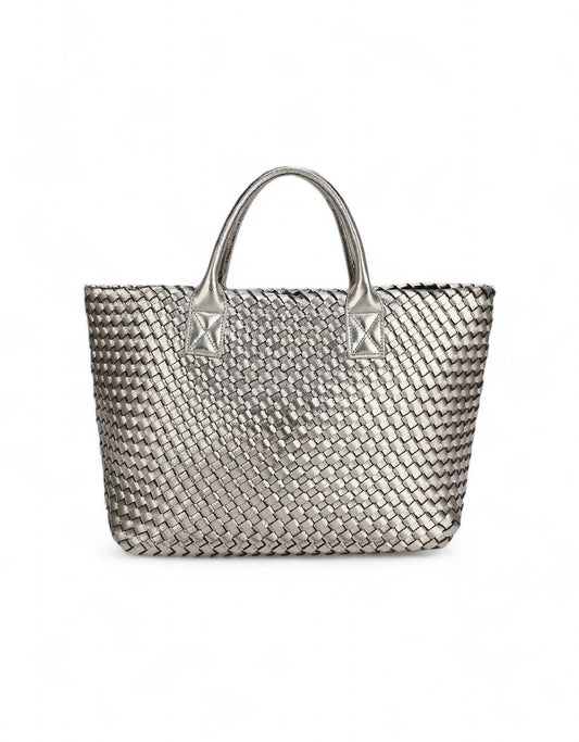 Remi/Reid - BELLO WOVEN TOTE HI SHINE BAG