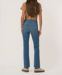 KUT FROM THE KLOTH Kelly High Rise Jeans in senses wash - women's jeans - detail view