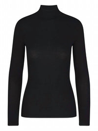 Frame - Ribbed High-neck Top