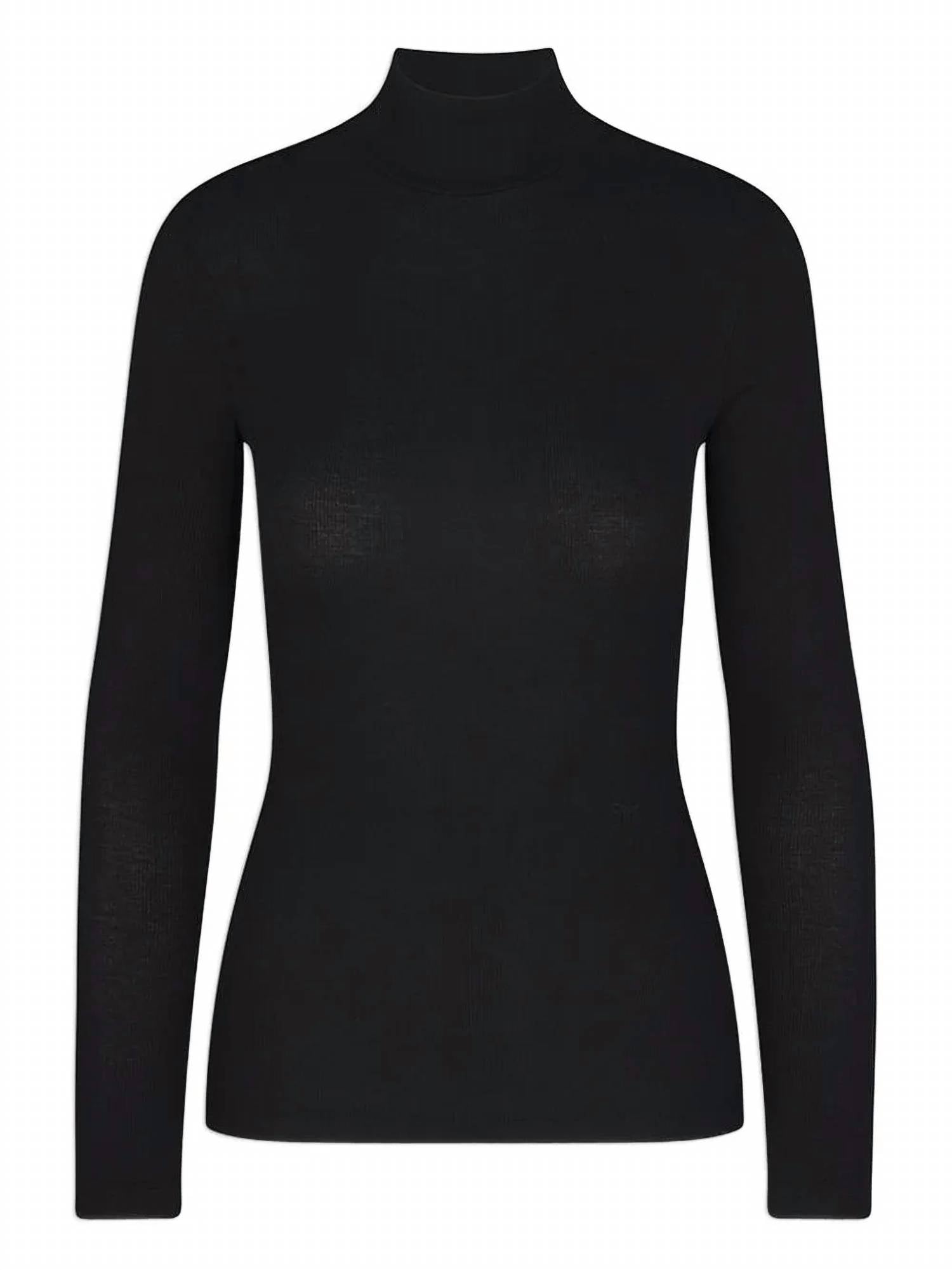 Frame - Ribbed High-neck Top