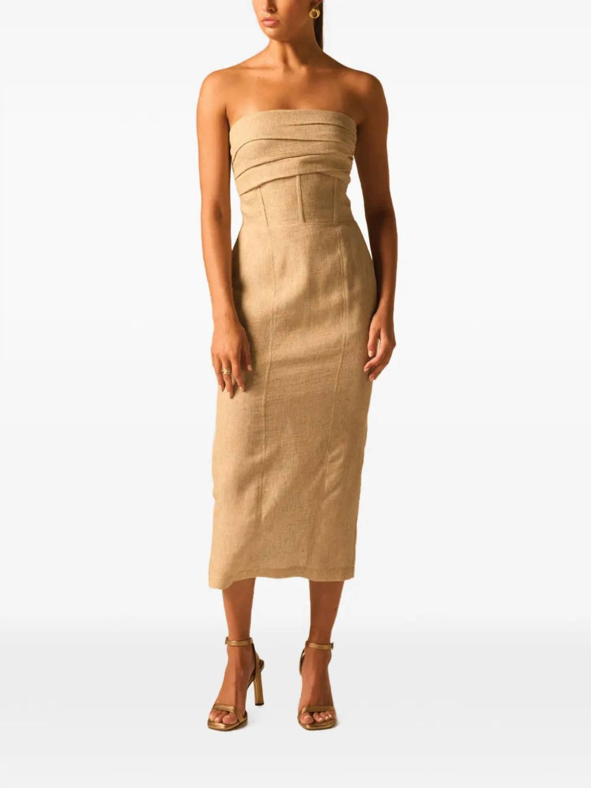 Jbq - Bellucci Strapless Midi Dress
