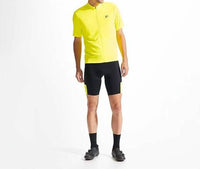 PEARL iZUMi Men's Quest Shorts in black screaming yellow - men's shorts