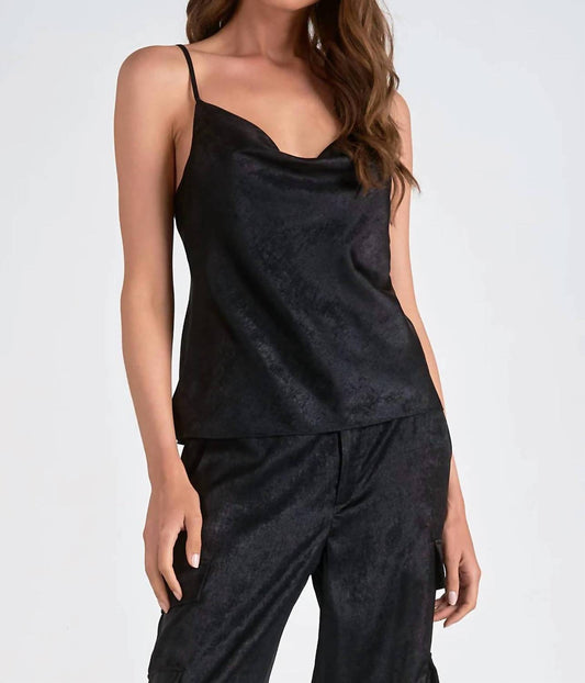 Elan - Cowl Neck Cami Top