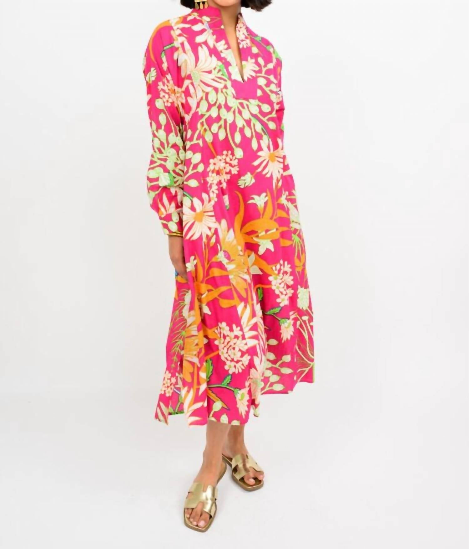 Uncle Frank - Patio Floral Maxi Dress