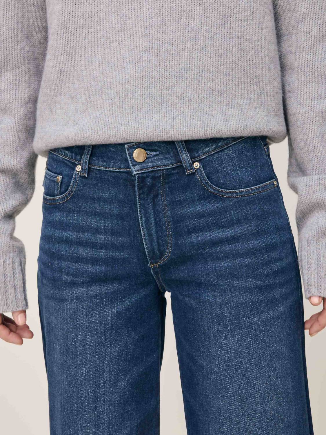 Dl1961 - Women'S - HEPBURN WIDE LEG JEANS