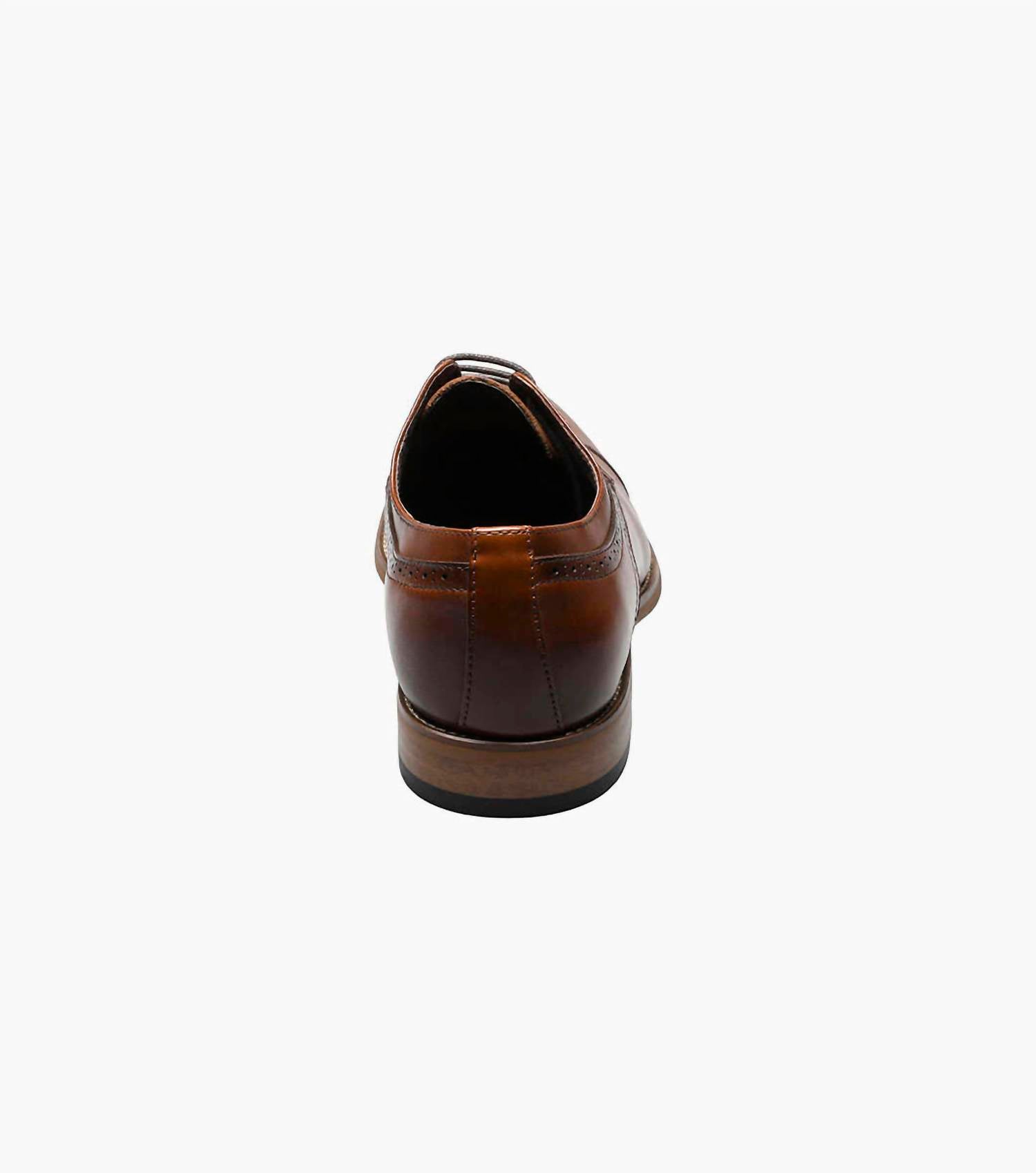 STACY ADAMS Men's Dickinson Cap Toe Oxfords in congnac - men's shoe - view 7