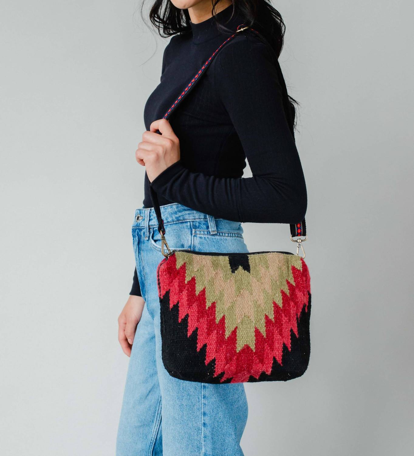 Panache Apparel - Women's Western Aztec Crossbody Bag