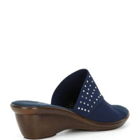 Onex - Women's Nori Rhinestone Elastic Wedge Sandals