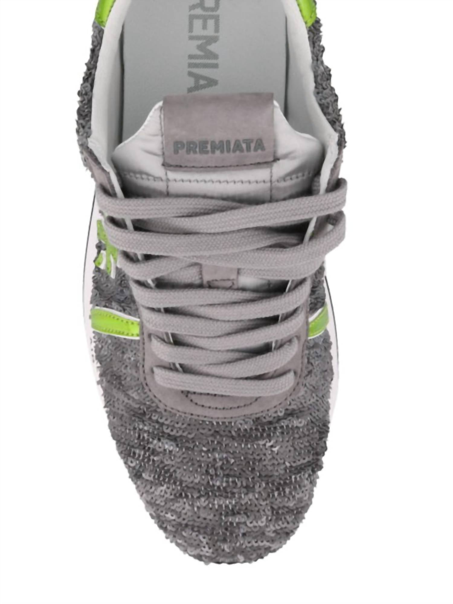 Premiata - Women's Conny 4504 Sequin Upper Sneakers