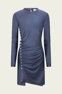 Rabanne - Asymmetric T-shirt Mini Dress