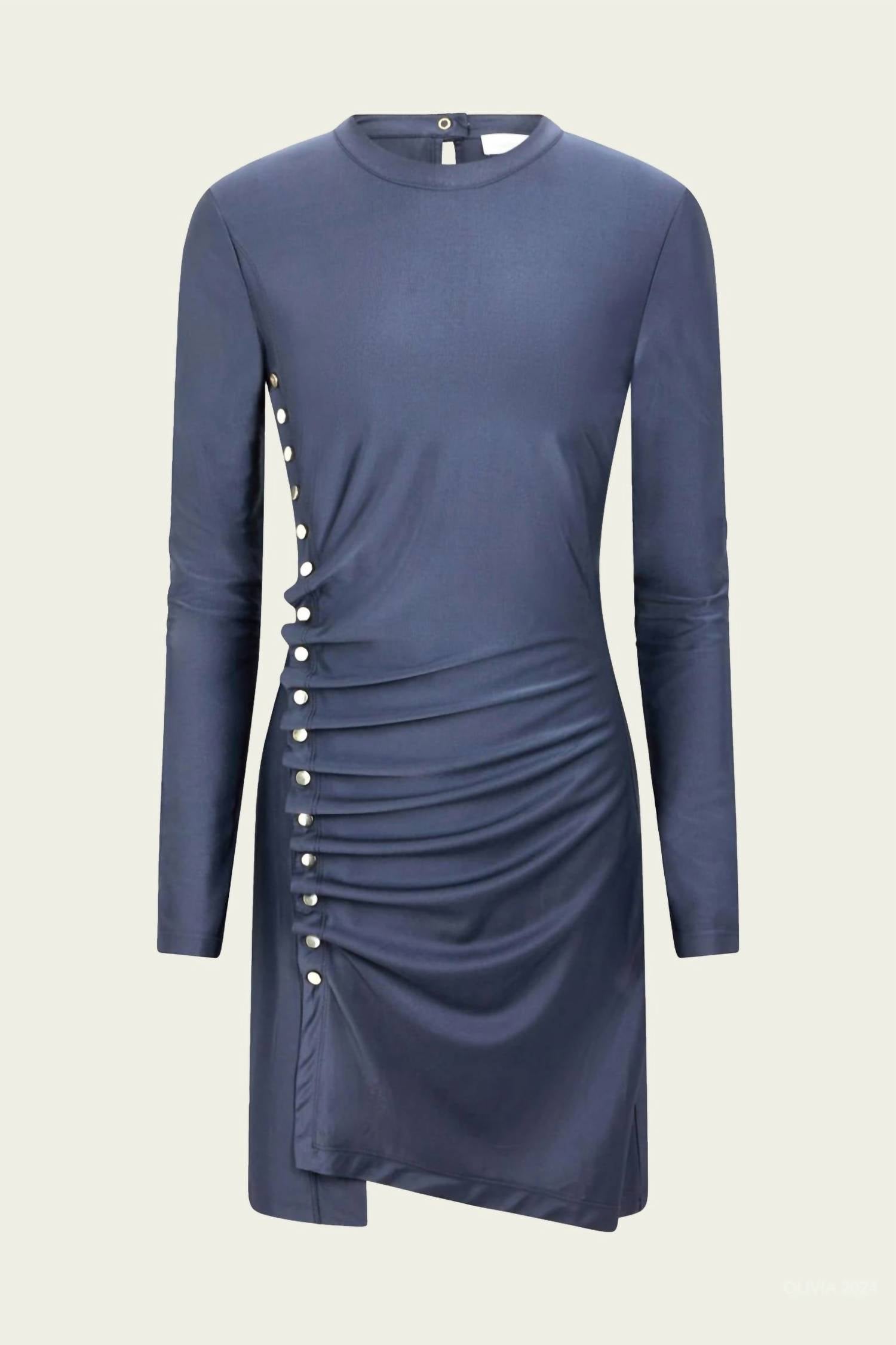 Rabanne - Asymmetric T-shirt Mini Dress
