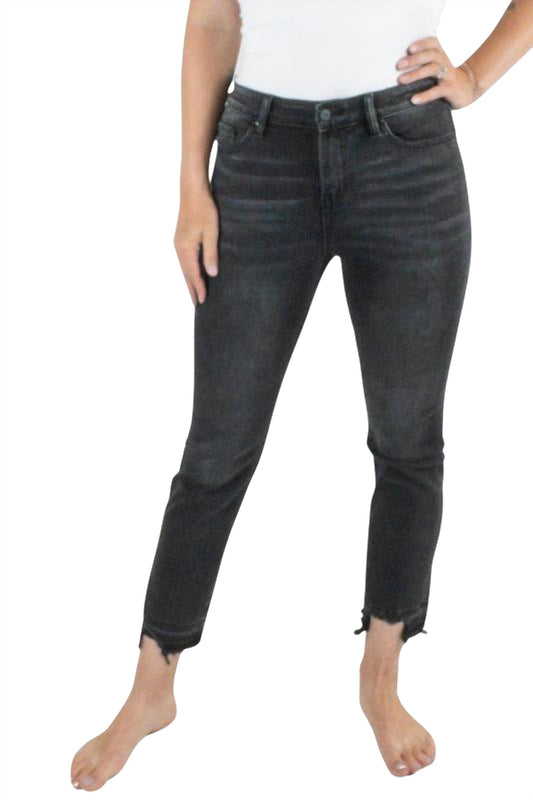 Mica Denim - High Rise Straight Leg Jeans