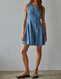 By Together - Women's Twiggy Denim Mini Dress