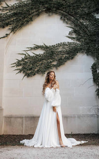 Essence Of Australia - Chiffon A-line Wedding Dress