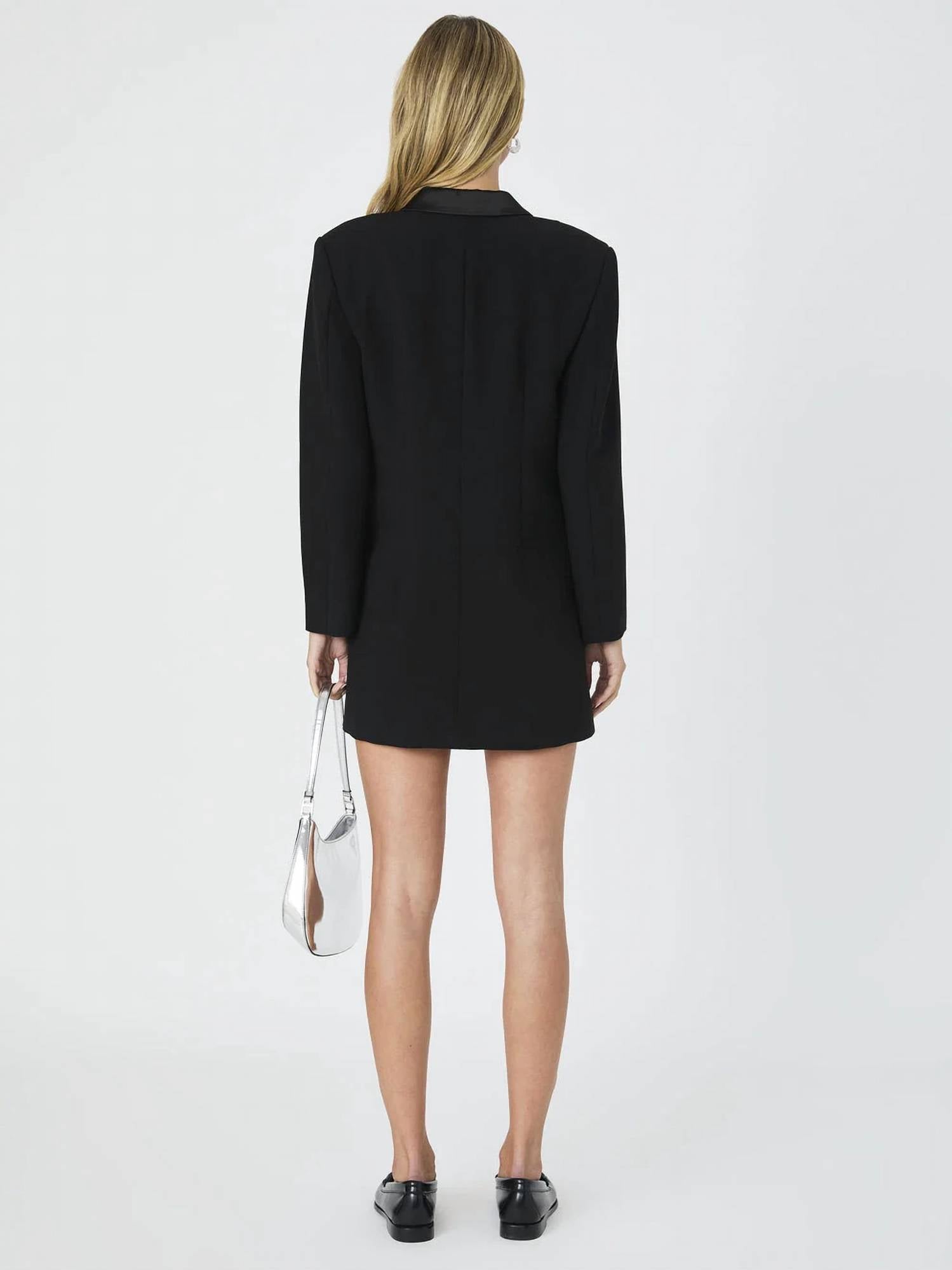 French Connection - Azra Carey Satin Blazer Mini Dress