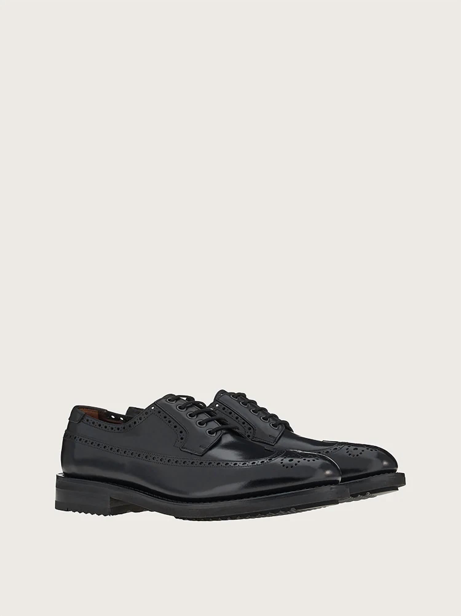 Salvatore Ferragamo - Men's Leather Derby Shoes