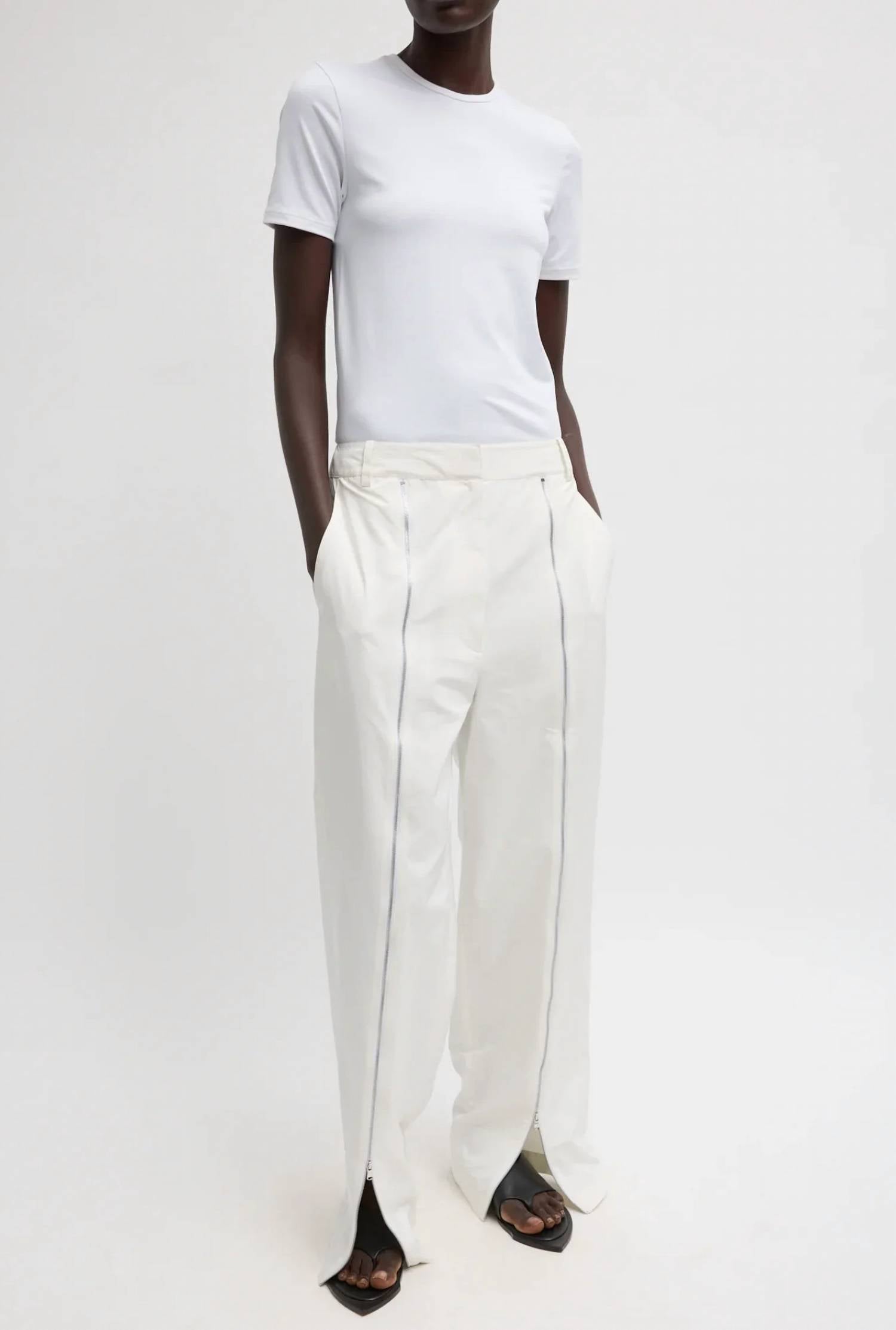 Tibi - Nylon Zipper Trouser