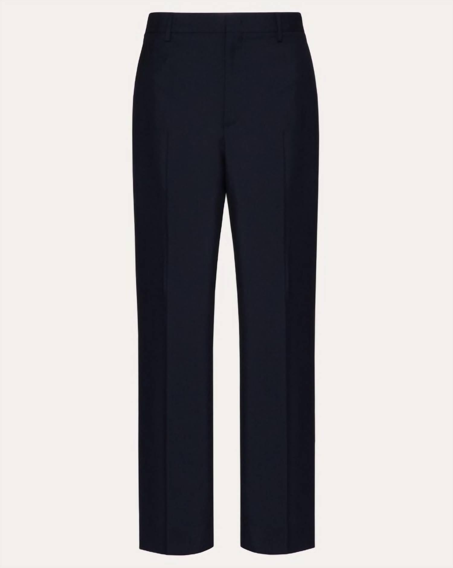 Valentino - Valentino Embroidered Straight-leg Trousers