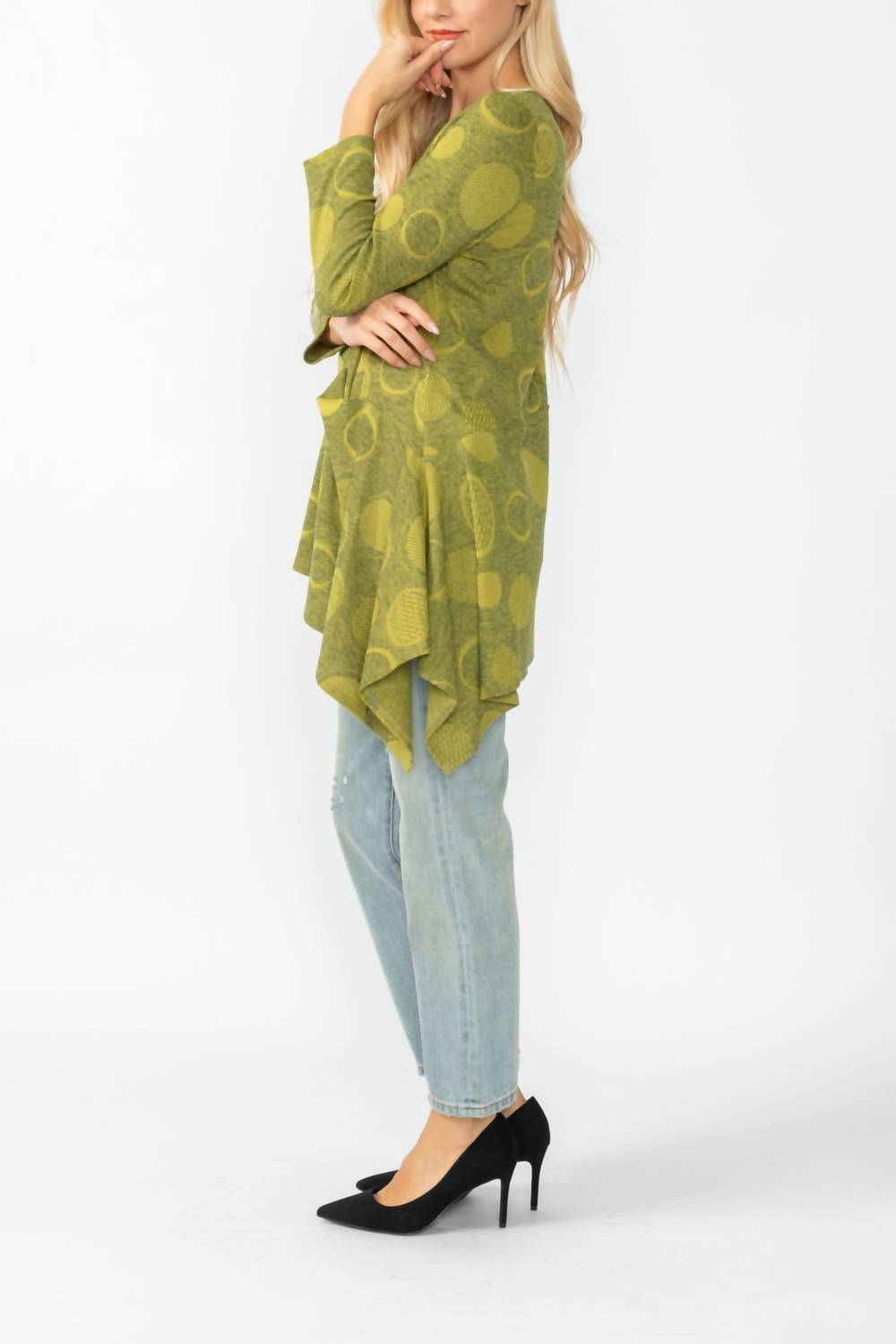 Ic Collection - Tunic Asymmetrical Top